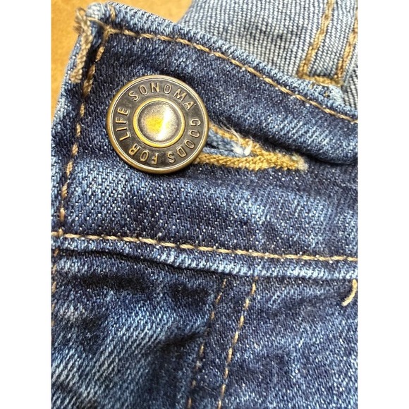 Sonoma Goods For Life Mens Slim Fit Jeans 34x30 Medium Wash Blue Stretch Denim - Picture 7 of 11